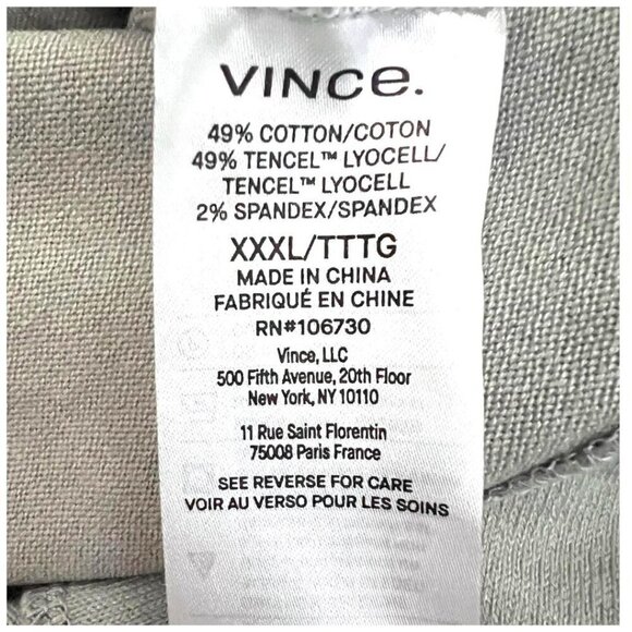 Vince Womens Gray Sleeveless Knit Wrap Waist Maxi Dress Plus Size 3XL New - Picture 7 of 10